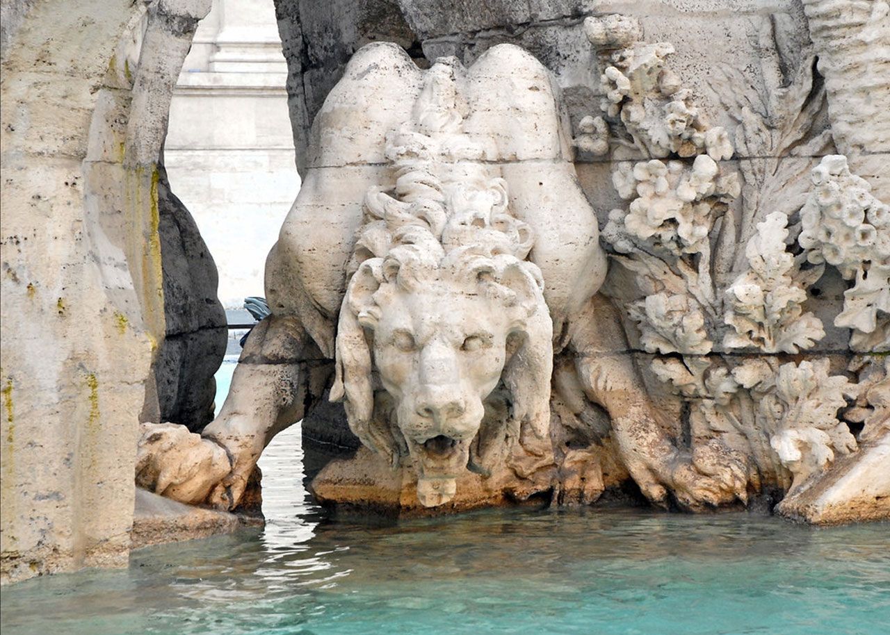 Rome foutain barocca